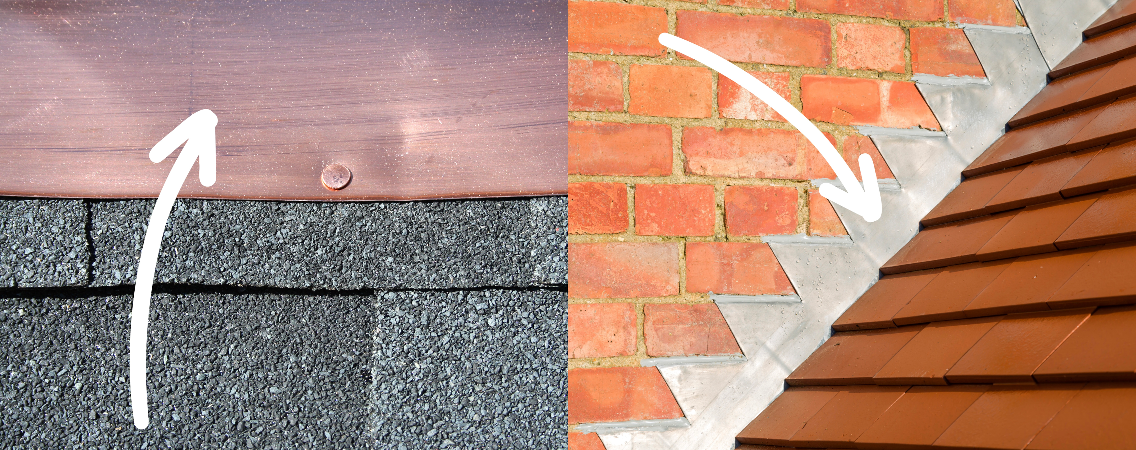 Examples of Roof Flashing