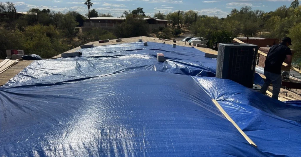 Reimagine Roofing Emergency Tarping in Arizona